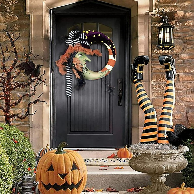 Halloween Witch Door Decorations