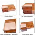 thumbnail image 2 of Organisateur de Maquillage, Organisateur de Bureau, Organisateur de Coiffeuse, Organisateur de Rangement pour Cosmétiques, Boîte de Rangement de Bureau, Mini Rangement de Bureau pour le Bureau, 2 of 5