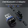 thumbnail image 4 of Adaptador Bluetooth, adaptador USB inalámbrico Bluetooth 5.3, receptor Bluetooth 5.0, transmisor Bluetooth para PC, altavoz de audio, 4 of 5
