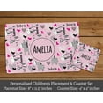 thumbnail image 2 of Printtoo Print Personaized Gift For Kids Placemat & Coaster Set For Girls,Boys Gift,Christmas Gift-8x11.5 Inch, 2 of 5