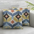 thumbnail image 3 of PHYHOO , New Living Series Yellow and Blue Pillow Covers Outdoor Waterproof Pillow Inserts, 3 of 5