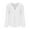 White, variant on cfhntfmh Plus Size Tops for Women Soft V Neck Solid Color Tunic Shirts Fashion Long Sleeve Work Business Casual Blouses