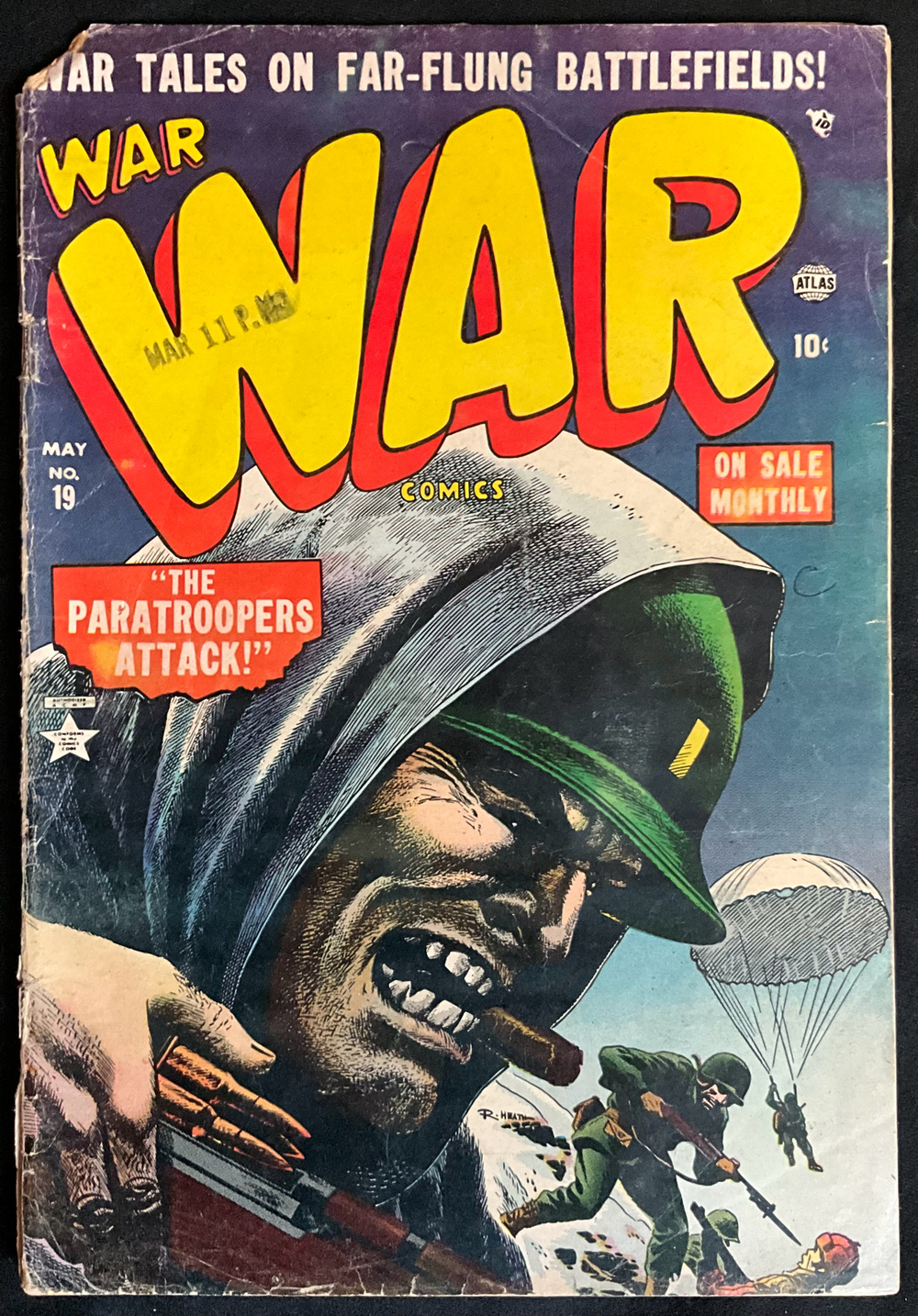 Cover of War Comics #19