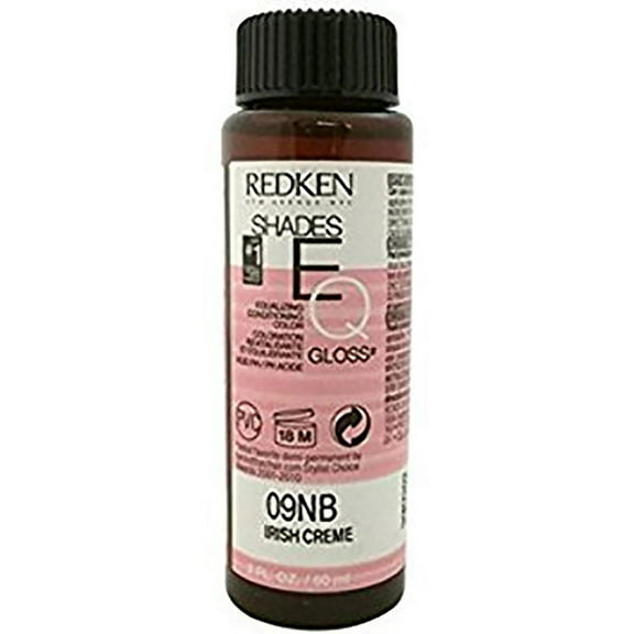 Redken Shades EQ Gloss 09NB-Irish Creme Equalizing Conditioning Color 2oz/60ml