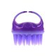 thumbnail image 1 of Naiovety Peine de silicona para el cabello, cepillo de baño para manos, exfoliante corporal, masaje SPA, masajeador para el cuero cabelludo, purificador Suministros de limpieza para el hogar Naiovety HA023543-00, 1 of 6