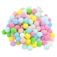 thumbnail image 2 of 200 Pieces Pom Poms Balls Craft Material Soft Polyester for Kids Holiday Party Christmas Decorations, 2 of 9