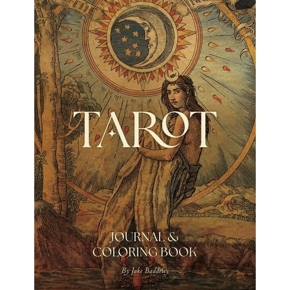 Tarot Journal & Coloring Book, (Paperback)