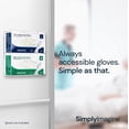 thumbnail image 3 of SimplyImagine Double Side Loaded Clear Acrylic Glove Box Holder Dispenser, 1 Count, 3 of 9