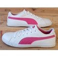 thumbnail image 1 of PU & MA Benecio Low Leather Trainers UK6/US7/EU39 351674 06 White/Pink-, 1 of 6