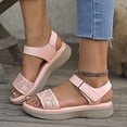 thumbnail image 6 of Quaouag Wedge Sandals For Women Low: Dressy Summer Sandal - Comfortable Sandals, 6 of 7