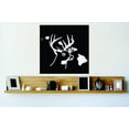 thumbnail image 1 of Wall Design Pieces Hawaii Wild Life Deer Buck Hunt 20x20 Inches, 1 of 1