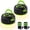 2Pack Black&Green, variant on Led Camping Lantern Rechargeable With Remote Control - 1000lm 150h Runtime Tent Light  5200mah Water-resistant Emergency For Hurricane Power Outages Hiking Home
