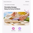 thumbnail image 5 of MelodySusie PC90G Portable Rechargeable Nail Drill, 20000 RPM Nail File Kit for for Acrylic & Gel Nails, Home & Salon - Purple, 5 of 6