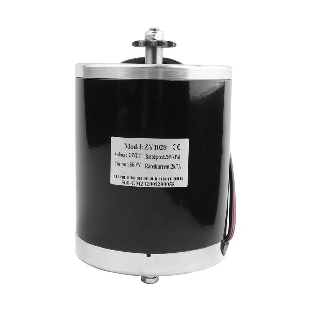 Motor, 2500 RPM Electric Motor Generator, DIY 500W DC 24V High Speed Motor With Bracket Permanent Magnet Go-kart For Motorized Bicycle E Bike Electric Scooter