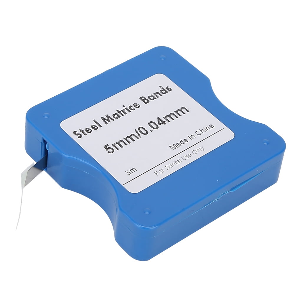 Matrice Bands Matrice Strips Matrice Strips Roll Tools 5mm/6mm/7mm Stainless Steel Matrice Bands