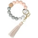 thumbnail image 1 of Pulsera con llavero, pulsera con cuentas de silicona para mujer, 1 of 6