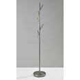 thumbnail image 1 of 12" X 67" Brushed Steel Brushed Steel Coat Rack, 1 of 1