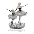 thumbnail image 2 of Ornamento de escritorio de chica de ballet, decoración acrílica, piso 2d, regalo de inauguración de la casa, letrero de bailarín de ballet de placa Gris, 2 of 8