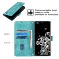 thumbnail image 4 of Compatible with Samsung Galaxy S20 Ultra 5G Classic Embossed PU Leather Case with Card Holder Shockproof Cover, 4 of 5