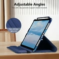 thumbnail image 5 of Fintie Rotating Case for iPad Pro 11" (M5, 2025) / (M4, 2024) – Smart Stand Protective Cover with Built-in Pencil Holder, Auto Sleep/Wake, 5 of 9