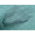 thumbnail image 4 of oneOone Cotton Poplin Fabric Greek Key Geometric Print Fabric By The Yard 42 Inches Wide, 4 of 4