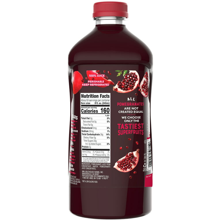 100% Pomegranate Juice