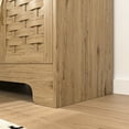 thumbnail image 5 of Charming Gold Handles & Wood Finish - Freestanding Farmhouse Pantry Buffet Cabinet for Dining Room Storage, 5 of 6