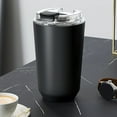thumbnail image 4 of Fusipu Slim Design Travel Mug Water Cup Stainless Steel Vacuum Insulation Cup with Silicone Lid Leak Proof Double Walled Coffee Tumbler for Travel Everyday, 4 of 8