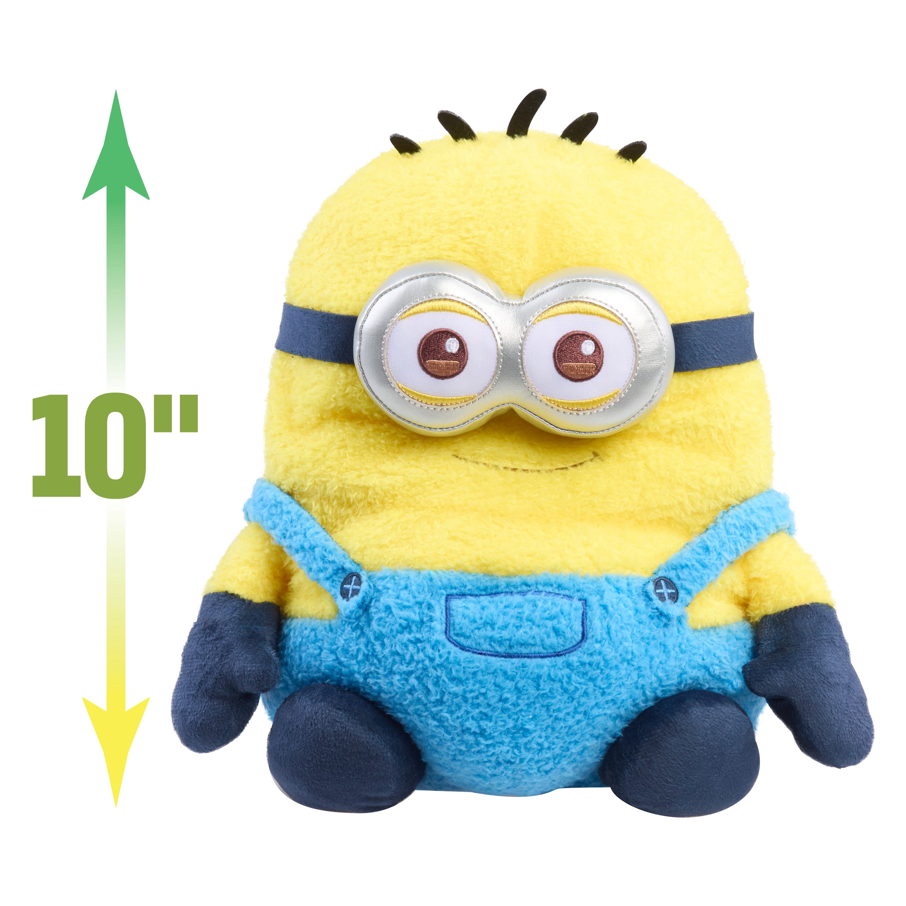 Illumination Minions & Monsters 10-inch Comfeez Ed Plush, Weighted Plush Toy with Pellets, Ages 3+