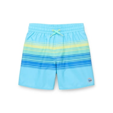 Laguna Boys Midway Stripe Volley Swim Trunks, Sizes 8-16