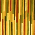 thumbnail image 1 of Ahgly Company Indoor Square Abstract Yellow Contemporary Area Rugs, 6' Square, 1 of 4