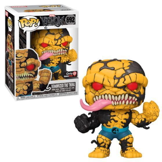 nerveus worden verzameling Schaar Funko POP! Marvel Venom - Venomized The Thing #692 Exclusive - Walmart.com