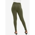 thumbnail image 4 of Jessica London Women's Plus Size Everyday Stretch Cotton Legging, 4 of 5