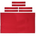 thumbnail image 1 of Greeniant 8ft/7ft Billiard Pool Table Cloth Snooker Red 7ft Felt Replacement Cushion Billar, 1 of 1