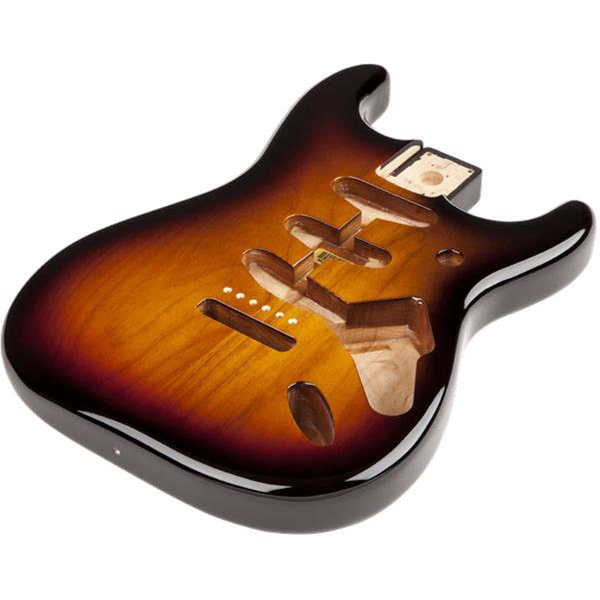 Fender Stratocaster SSS Alder Body and Vintage Bridge Mount, 3-Color Sunburst