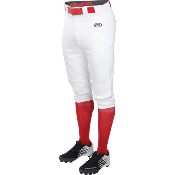 Rawlings Youth Launch Knicker Baseball Pant White Size Medium Walmart