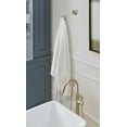 thumbnail image 2 of Amerock Highland Ridge Golden Champagne Single Prong Robe Hook, 2 of 9