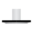 thumbnail image 1 of Hauslane Chef Series WM-739 36” Wall Mount Range Hood with Black Glass Panel, 1 of 10