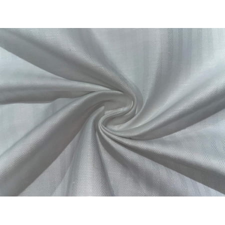 100% Cotton Hemp color with herringbone stripe fabric 58" wide [12956]