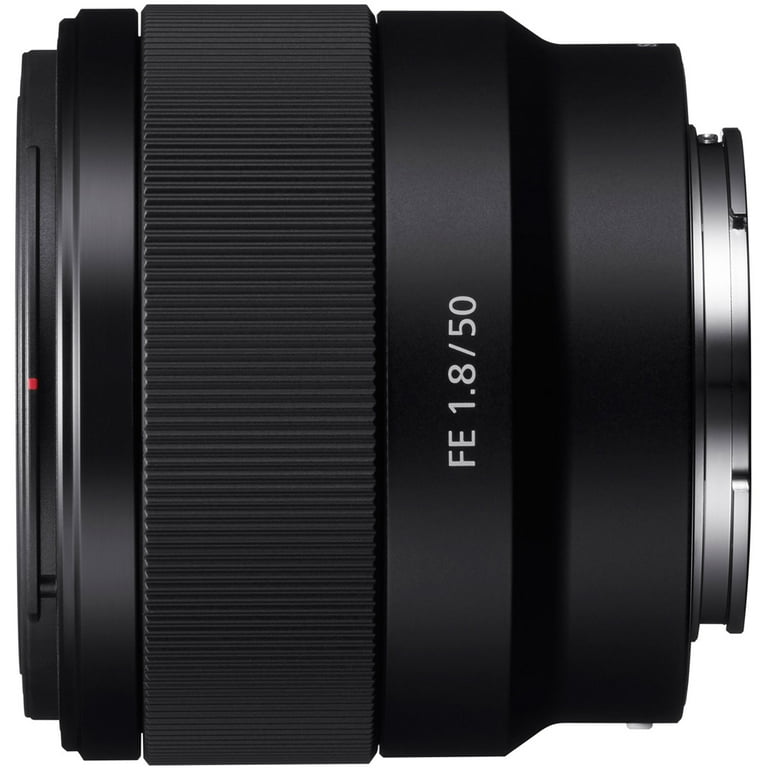 Sony FE 50mm F1.8 Full-frame Prime E-Mount Lens with 49mm