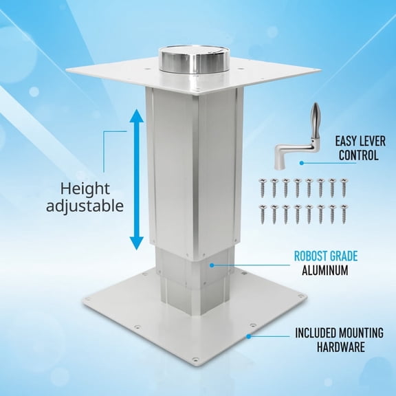25L Portable RV Water Tank with Wheels, Quick Drain & Fill, Folding Handle, for Camping, Caravan and Trailer
