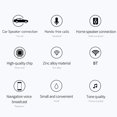 thumbnail image 4 of Red Receptor compacto compatible con Bluetooth, adaptador auxiliar para coche de 3,5mm, transmisor de música, 4 of 5