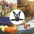 thumbnail image 2 of Camera Strap Mount, Long Lasting Ergonomics Soft Comfortable Camera Chest Harness  For Sports Camera, 2 of 8