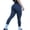 Blue, variant on UTTOASFAY Woman Pants Fashion Womens Yoga Pants Leggings Fitness Running Gym Pants Ladies Sports Active Pants Brown 6(M)