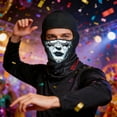 thumbnail image 2 of TIELUTT Hat Style Sunscreen Breathable Full Face Motorcycle Cycling Full Head Suitable for Holidays Such As Carnival Thing One and Thing Two for Riding 3 Merchandise Ski Back Full Face Protective Hat, 2 of 4