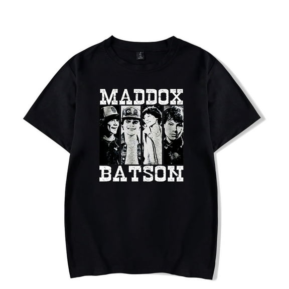 Maddox Batson Vintage T-shirt Men Women Round Neck Short Sleeve Casual Streetwear Tee