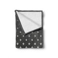 thumbnail image 2 of Geometric Soft Flannel Fleece Throw Blanket, Minimalist Big Little Squares with Inner Little Rhombus Pattern Futuristic, Cozy Plush for Indoor and Outdoor Use, 50" x 70", Grey Cream, by Ambesonne, 2 of 6