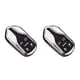 thumbnail image 4 of Speravity Car Key Case FOB Holder Reemplazo para Quattroporte Levante Smart Key Case Cover Car Styling Plata 2piezas Speravity CBP064141, 4 of 5