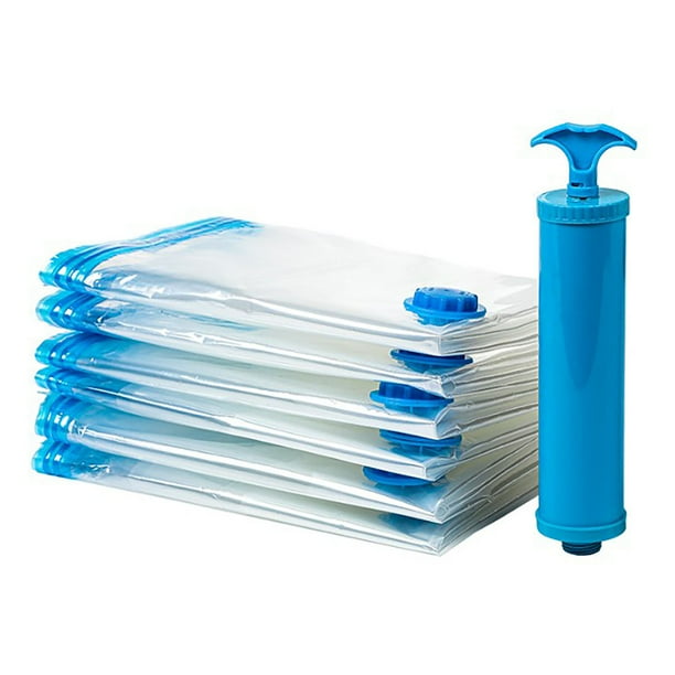 Bolsas de Almacenamiento al Vacío ANGGREK bolsas de Almacenamiento de compresión al Vacío A Prueba de Polvo Con bomba manual Para El hogar