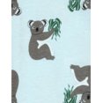 thumbnail image 2 of Leveret Kids Footed Cotton Pajama Koala Blue 3-6 Month, 2 of 2